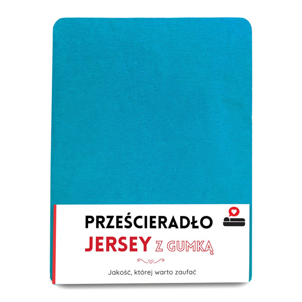 Prześcieradło 200 x 220 Jersey z Gumką Gaja 12