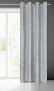 Curtain 140 x 250 Decorative Megan Silver