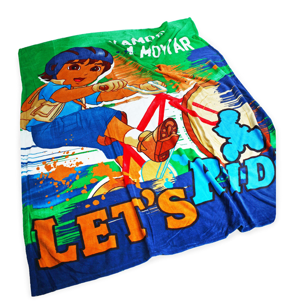 Koc Mikrofibra Dziecięcy Kolorowy 201 Jamos 150x200