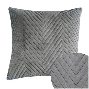 Poszewka 40 x 40 Jodełka Welurowa Caden 01