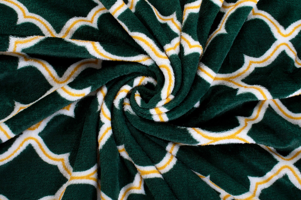 Koc 160 x 200 Mikrofibra Pietro Koniczyna 04