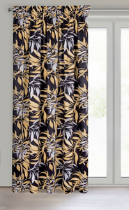 Pierre Cardin Zoja Velvet Curtain 140 x 270 Beige 