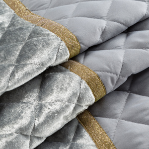 Bedspread 220 x 240 Decorative Kristin Silver