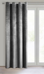 Curtain 140 x 250 Ready Decorative Pierre Steel