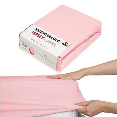 Prześcieradło 200 x 220 Jersey z Gumką Gaja 02