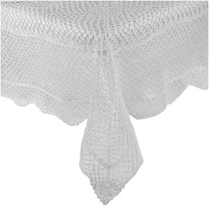 Obrus 160 x 160 Szydełkowy wz. 021 Biały