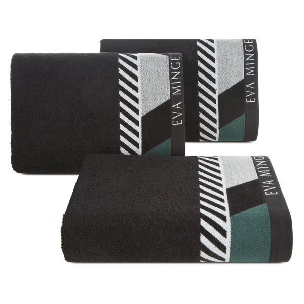 Eva Minge Eva7 Bath Towel 50 x 90 Black
