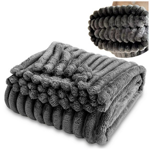 Blanket 160 x 200 Microfiber Plush Shirley 02