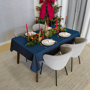 Tablecloth 130x180 Stain-Resistant Surbo Navy Blue