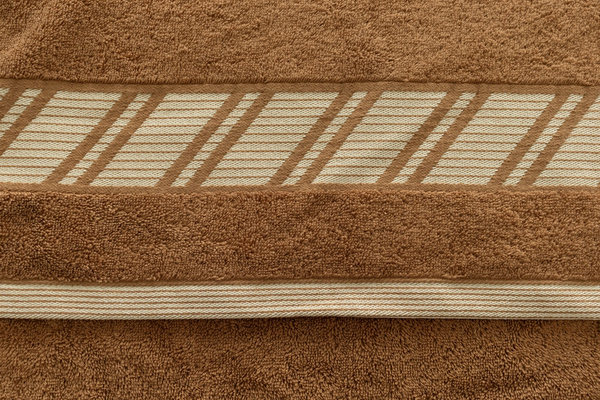 Towel 50 x 90 Cotton 500g/m2 Orion Caramel