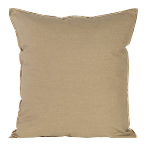 Decorative Linen 4E Beige+Gold pillowcase 45 x 45