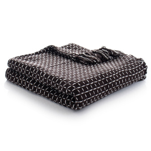 Blanket 150 x 200 Cotton Boho Aredo 10 Brown