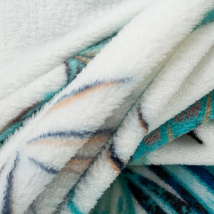 Blanket 150 x 200 Microfiber Pilar White+Blue