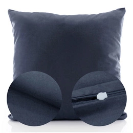 Cotton pillowcase 45 x 45 Uniform Ola Navy blue