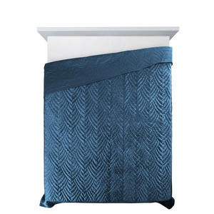 Narzuta 220 x 240 Pikowana Velvet Luiz6 Granat