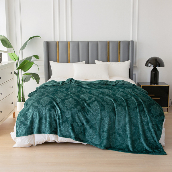 Clemente 01 Embossed Microfiber Blanket 160 x 200