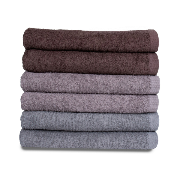 Towel set 50 x 100 6pcs. Cotton Narcis 13