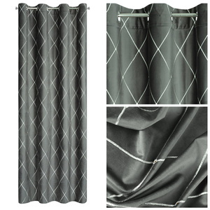 Zasłona Pierre Cardin Margo Srebrny 140 x 250 Przelotka