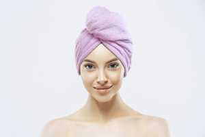 Turban 65 x 25 Microfiber Towel Aki Lavender