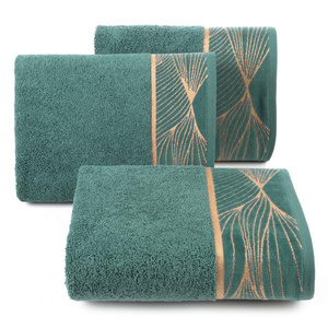 Ręcznik 70 x 140 Żakardowy Bawełna Salvia9 Mięt