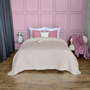 Narzuta 70 x 160 Pikowana Z Falbaną Celia 03