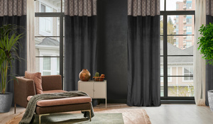 Zasłona 140 x 250 Dekoracyjna Przelotki Agnes Czar