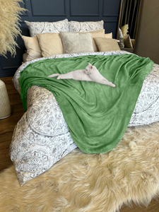 Blanket 160 x 200 Microfiber Solid Juana 07