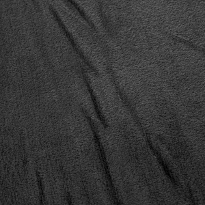 150 x 200 Microfiber Solo Blanket Black