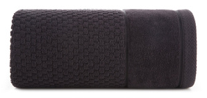 Ręcznik 50 x 90 Kąpielowy Bawełna Frida 06 Czarny