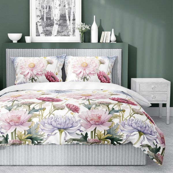 Pościel 220 x 200 3cz Asti Satynowa Bawełna 5482A