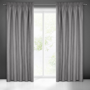 Curtain 140 x 270 Ready Decorative Ada Graphite