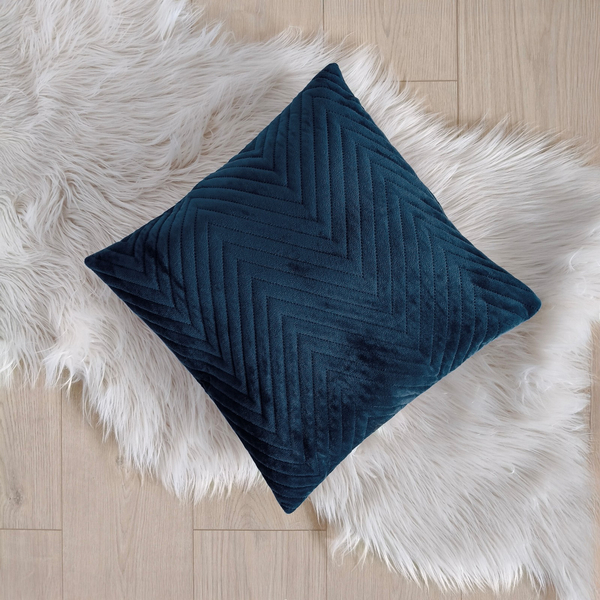 Poszewka 45 x 45 Jodełka Welurowa Caden 08