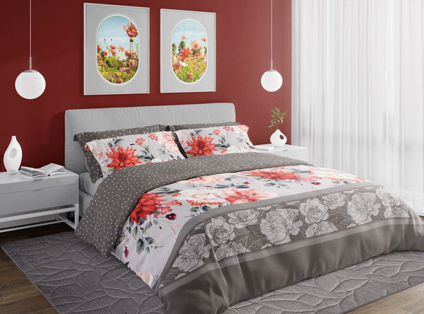 Pościel 140 x 200 2cz Satynowa Pure Sateen 007
