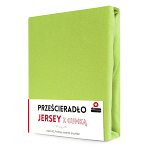 Prześcieradło 60 x 120 Jersey z Gumką Gaja 35
