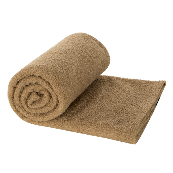 Blanket 170 x 210 Microfiber Boucle Beige