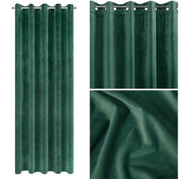 Curtain 140 x 250 Ready Decorative Villa1 C. Green
