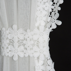 Zasłona 140 x 270 Dekoracyjna Gotowa KAJA 2szt Bia