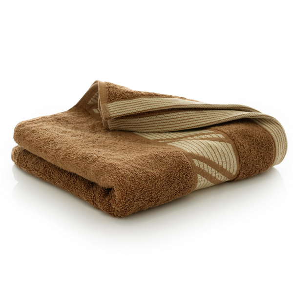 Towel 50 x 90 Cotton 500g/m2 Orion Caramel