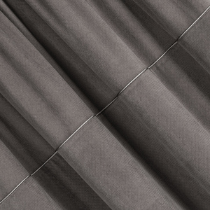 Curtain 140 x 300 Decorative Velvet Milo Gray