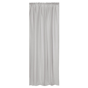 Curtain 140 x 250 Garden with Tape Gaia Gray