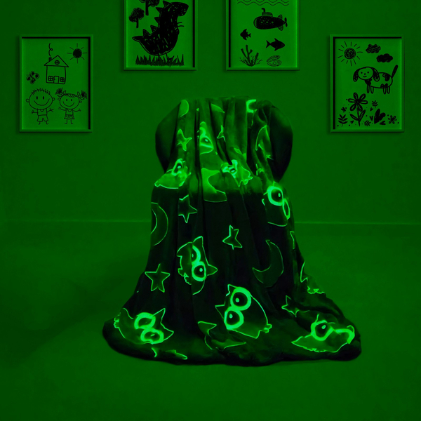 Koc 150 x 200 Mikrofibra Fluorescencyjna Peter 14