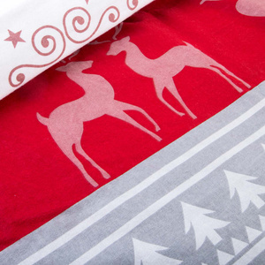 Pościel 220 x 200 3cz Flanela Bawełna Leta 31516/1