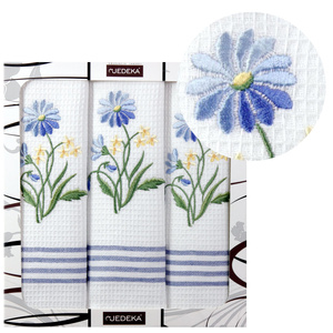 Bari Embroidered Kitchen Cloths 3 pcs No. 11 50x70