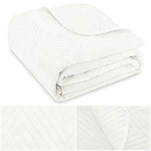 Cover 170 x 210 Herringbone Velvet Caden 07