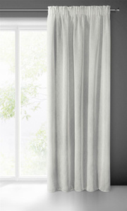 Decorative curtain Alice on tape 140 x 270 Cream