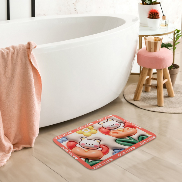 Magic 40 3D Non-Slip Absorbent Bathroom Mat
