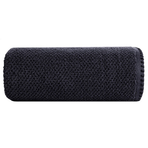 Towel 50 x 90 Cotton Mabel 04 500GSM Black