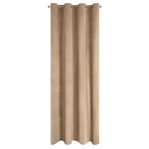 Curtain 140 x 250 Decorative Velvet Melanie C.Beige