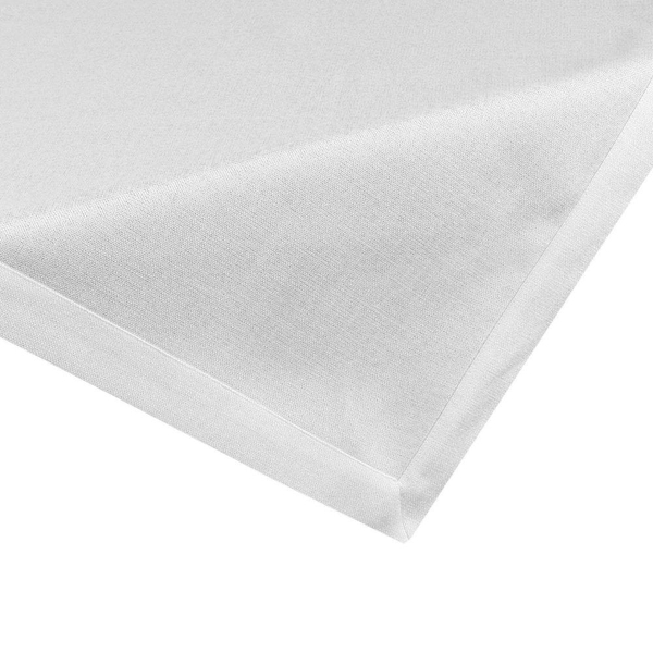 Stella2 Decorative Mercer Tablecloth 85 x 85 White