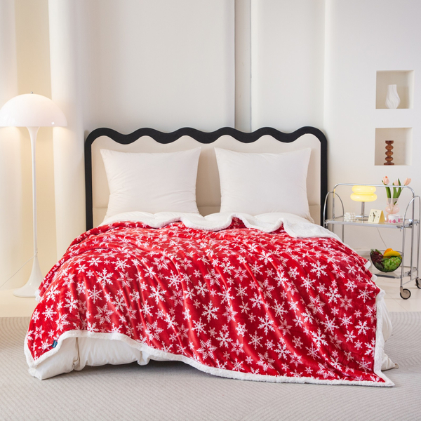 Koc 200 x 220 Mikrofibra Świąteczna Hayat 101